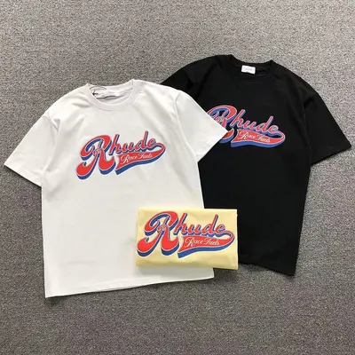 ¥98 RHUDE T-SHIRT 3205272317(im 170cm 60kg i wear size S in the phot)