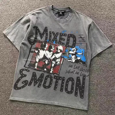 ¥115 MI⭐⭐D EM⭐⭐ION T-SHIRT 3205272517(im 170cm 55kg i wear size S in the phot)