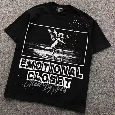¥108 MI⭐⭐D EM⭐⭐ION T-SHIRT 3205273217(im 170cm 60kg i wear size S in the phot)