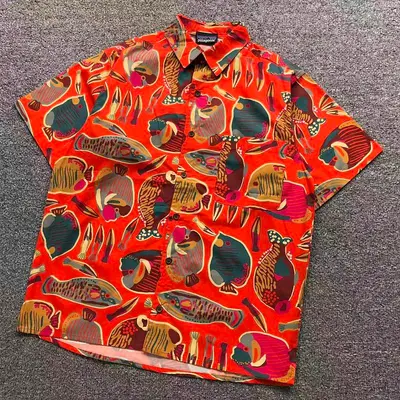 ￥158 PATAGONIA SHIRT 5253014108（im 170cm 60kg i wear size S in the phot）