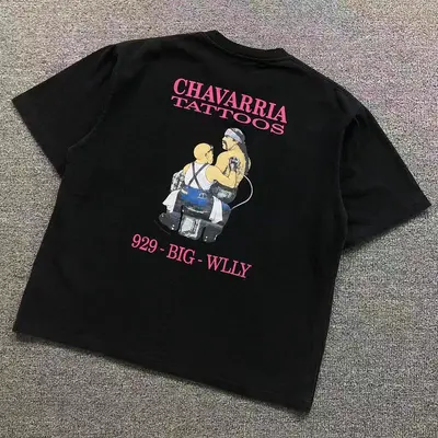¥125 WI⭐⭐Y CHAV⭐⭐RIA T-SHIRT 3205300917(im 170cm 60kg i wear size S in the phot)