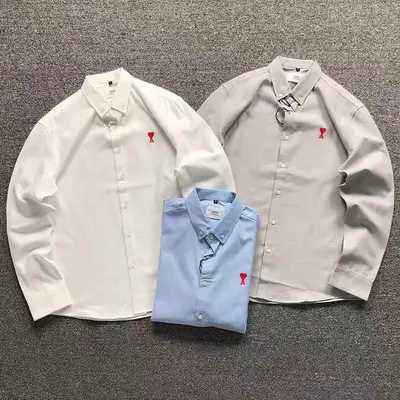 ¥135 AMI SHIRT 4206010377(im 170cm 60kg i wear size M in the phot)