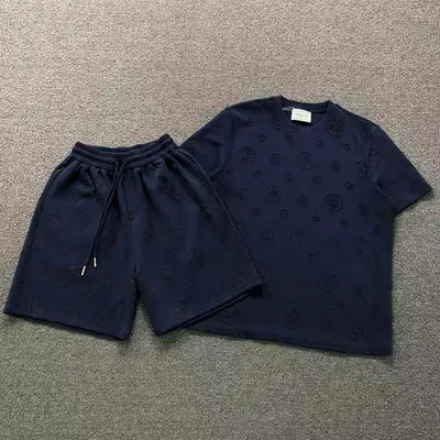 ¥288 CASABLANCA T-SHIRT SHORTS 32060010121 (im 170cm 60kg i wear size L in the phot)