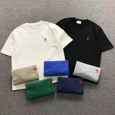 ￥78 AMI T-SHIRT 126111181（im 170cm 60kg i wear size M in the phot）