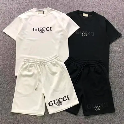￥218 G⭐C⭐I T-SHIRT SHORTS 5260210147（im 170cm 60kg i wear size XL in the phot）