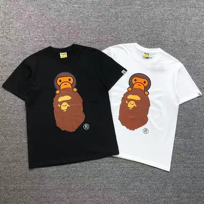 ￥88 BAPE T-SHIRT 3206030921（im 170cm 60kg i wear size M in the phot）