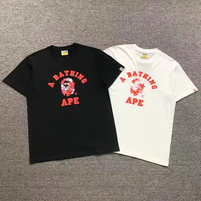 ￥88 BAPE T-SHIRT 3206031921（im 170cm 65kg i wear size M in the phot）