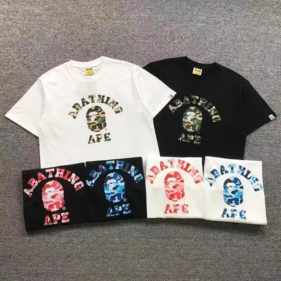 ￥88 BAPE T-SHIRT 3206032221（im 170cm 60kg i wear size M in the phot）