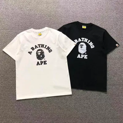 ￥88 BAPE T-SHIRT 3206031421（im 170cm 60kg i wear size M in the phot）