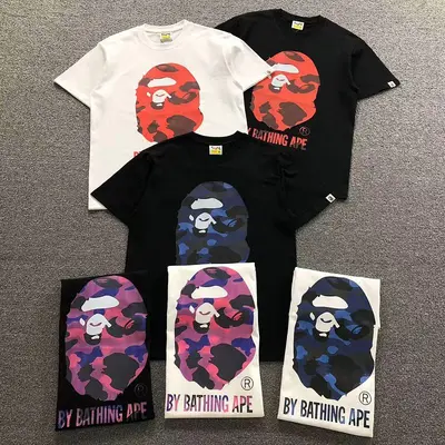￥88 BAPE T-SHIRT 3206030421（im 170cm 60kg i wear size M in the phot）