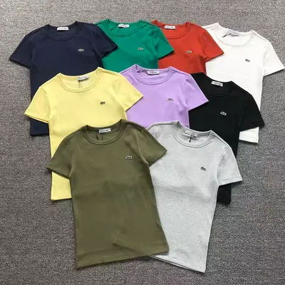 ¥98 LACOSTE T-SHIRT FEMAIE STYIE 4206040279
