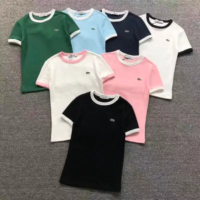 ¥115 LACOSTE T-SHIRT FEMAIE STYIE 4206040179