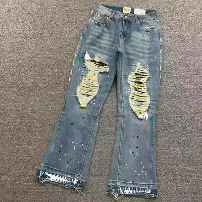 ¥165 GALLERY DEPT TROUSERS 12641653(im 170cm 60kg i wear size S in the phot)