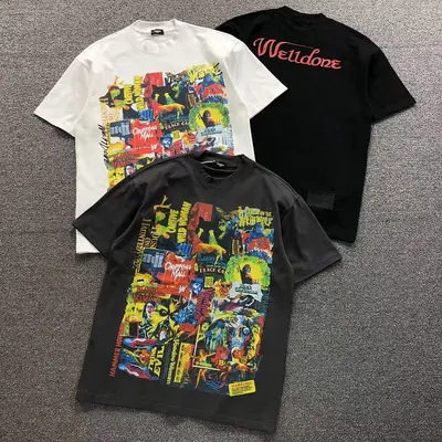 ￥125 WE11 ⭐⭐NE T-SHIRT 3206041517（im 170cm 60kg i wear size S in the phot）