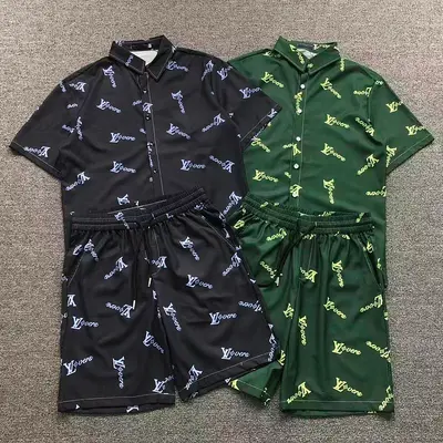 ￥165 L⭐ SHIRT SHORTS 3206062420（im 170cm 60kg i wear size L in the phot）