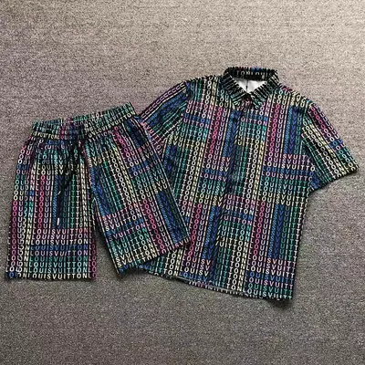 ￥165 L⭐ SHIRT SHORTS 3206061920（im 170cm 60kg i wear size L in the phot）