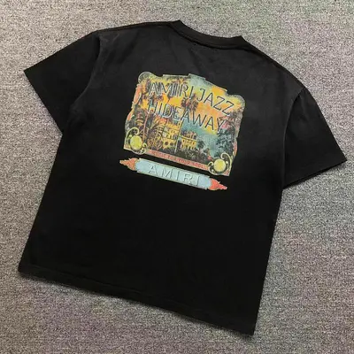 ￥113 AMIRI T-SHIRT 5260811180（im 170cm 60kg i wear size M in the phot）