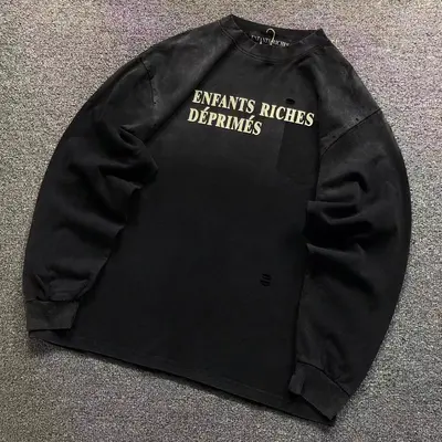 ￥113 ENFANTS RICHES DEPRIMES LONG SLEEVED 5260842162（im 170cm 60kg i wear size M in the phot）