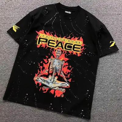 ￥105 HELLSTAR T-SHIRT 5260857162（im 170cm 60kg i wear size M in the phot）