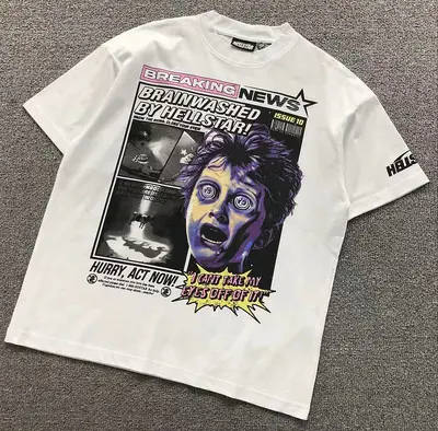 ￥95 HELLSTAR T-SHIRT 5260836162（im 170cm 60kg i wear size M in the phot）