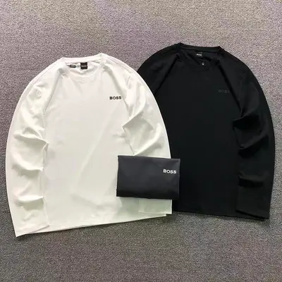 ￥98 H⭐G⭐ B⭐⭐S LONG SLEEVED 3206080303（im 170cm 60kg i wear size XL in the phot）