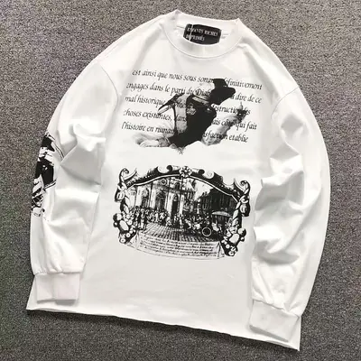￥105 ENFANTS RICHES DEPRIMES LONG SLEEVED 5260854162（im 170cm 60kg i wear size M in the phot）