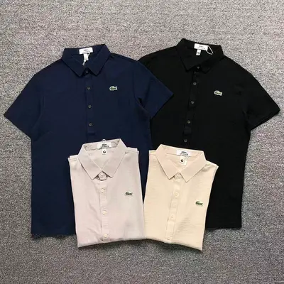 ￥175 LACOSTE SHIRT 22060935001（im 170cm 60kg i wear size L in the phot）