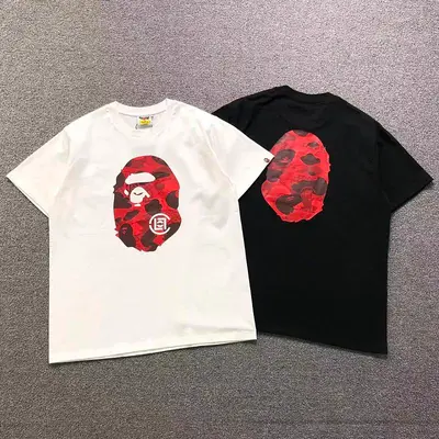 ¥82 BAPE T-SHIRT 4206100398(im 170cm 60kg i wear size L in the phot)