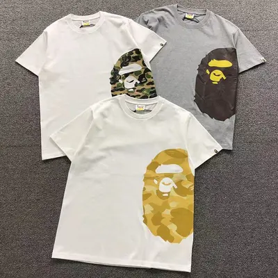 ¥82 BAPE T-SHIRT 4206101698(im 170cm 60kg i wear size L in the phot)