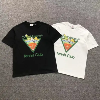￥88 CASABLANCA T-SHIRT 126131332（im 170cm 60kg i wear size M in the phot）