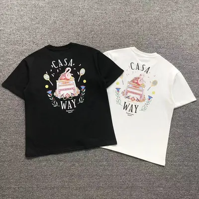 ￥95 CASABLANCA T-SHIRT 126131232（im 170cm 60kg i wear size M in the phot）