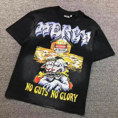 ￥113 HELLSTAR T-SHIRT 3206160817（im 170cm 60kg i wear size S in the phot）