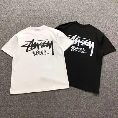 ￥82 STUSSY T-SHIRT 526160182（im 170cm 60kg i wear size M in the phot）