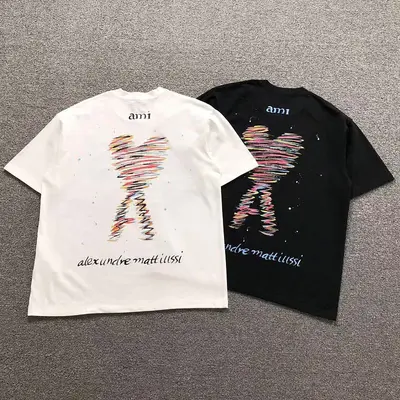 ￥98 AMI T-SHIRT 3206171721（im 170cm 60kg i wear size S in the phot）