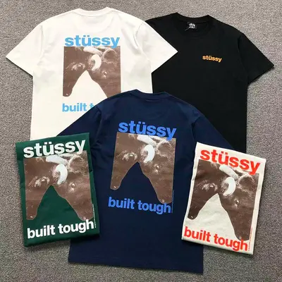 ￥82 STUSSY T-SHIRT 126173202（im 170cm 55kg i wear size M in the phot）