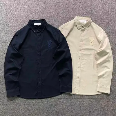 ￥168 AMI SHIRT 3206171421（im 170cm 60kg i wear size S in the phot）