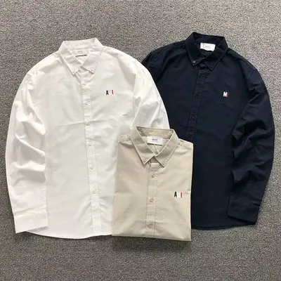 ￥168 AMI SHIRT 3206171221（im 170cm 60kg i wear size S in the phot）