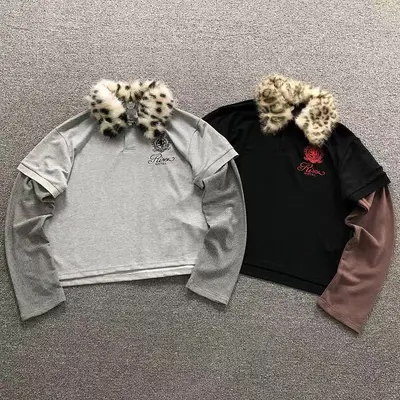 ￥175 P⭐OT⭐COL IN⭐EX LONG SLEEVED 3206186917（im 170cm 60kg i wear size 1 in the phot）