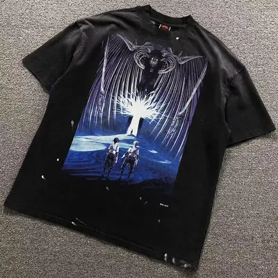 ￥118 SAINT MICHAEL T-SHIRT 3206184017（im 170cm 60kg i wear size M in the phot）