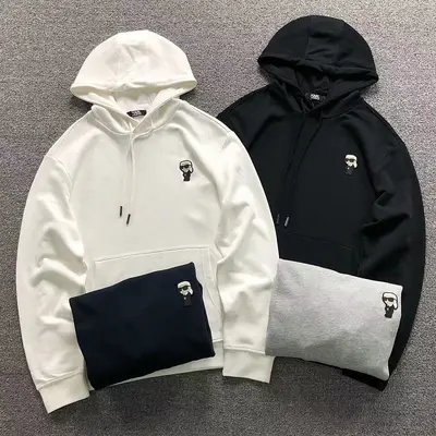 ￥185 KARL LAGERFELD HOODIE 2206180801（im 170cm 60kg i wear size XL in the phot）