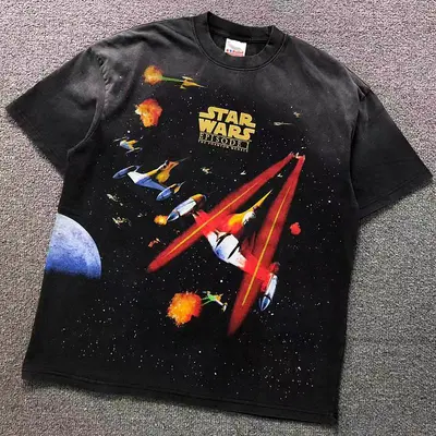 ￥125 SAINT MICHAEL T-SHIRT 3206187017（im 170cm 60kg i wear size S in the phot）