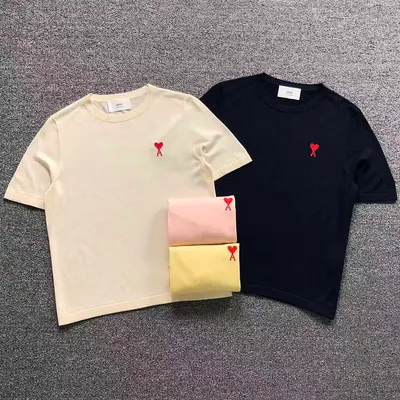 ¥218 AMI T-SHIRT FEMAIE STYIE 2206200304