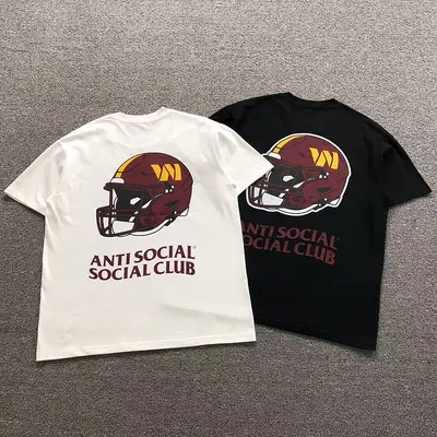 ¥88 ANTI SOCIAL SOCIAL CLUB T-SHIRT 3206212002(im 170cm 60kg i wear size L in the phot)