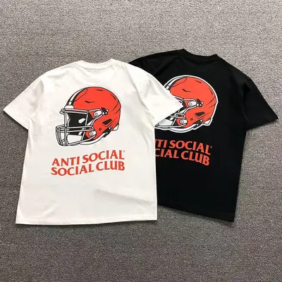 ¥88 ANTI SOCIAL SOCIAL CLUB T-SHIRT 3206210402(im 170cm 60kg i wear size M in the phot)