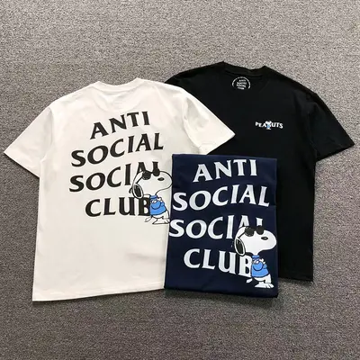 ¥88 ANTI SOCIAL SOCIAL CLUB T-SHIRT 3206212302(im 170cm 60kg i wear size M in the phot)