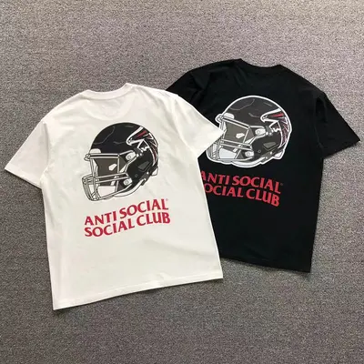 ¥88 ANTI SOCIAL SOCIAL CLUB T-SHIRT 126212302(im 170cm 60kg i wear size L in the phot)