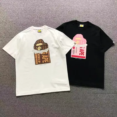 ¥113 BAPE T-SHIRT 3206240311(im 170cm 60kg i wear size M in the phot)