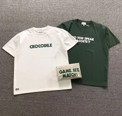 ￥139 LACOSTE T-SHIRT 42062404001（im 170cm 60kg i wear size M in the phot）
