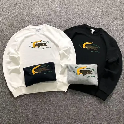 ￥125 LACOSTE HOODIE 3206250403（im 170cm 60kg i wear size L in the phot）