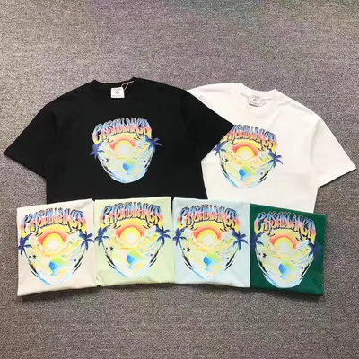 ¥105 CASABLANCA T-SHIRT 52062611127(im 170cm 60kg i wear size L in the phot)